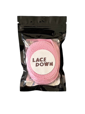 Flat Shoe Laces - Pink (1 Pair/2 Pieces)