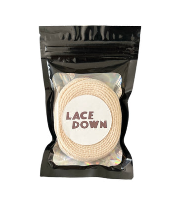 Flat Shoe Laces - Cream (1 Pair/2 Pieces)